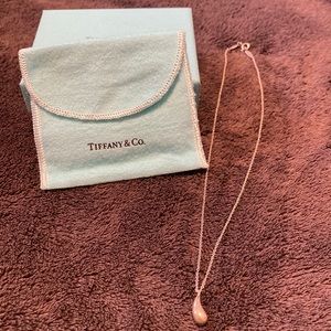 Used and fair condition Tiffany & Co Elsa teardrop necklace